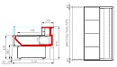 Чертеж GC110 SM 1,25-2 (with sidewalls, open) 0011-9006