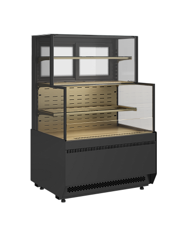 Витрины RC70 STANDARD (КОМБИ Grab&Go) — RC70 VV/VV 0,9-2-1 STANDARD ПРЯМАЯ БОКОВИНА (9005-0109)